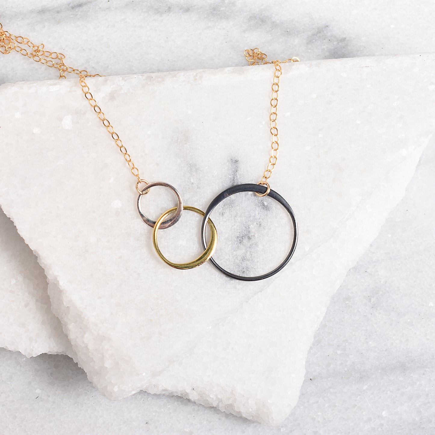 The Jada Necklace in Gold