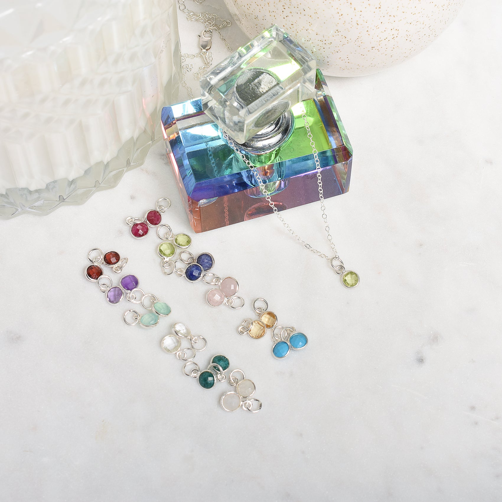 Dainty Birthstone Necklace