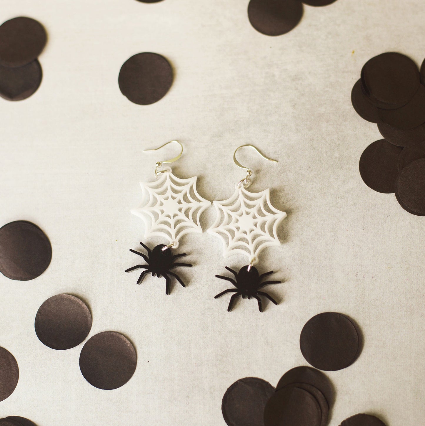 Creepy Spider Earrings