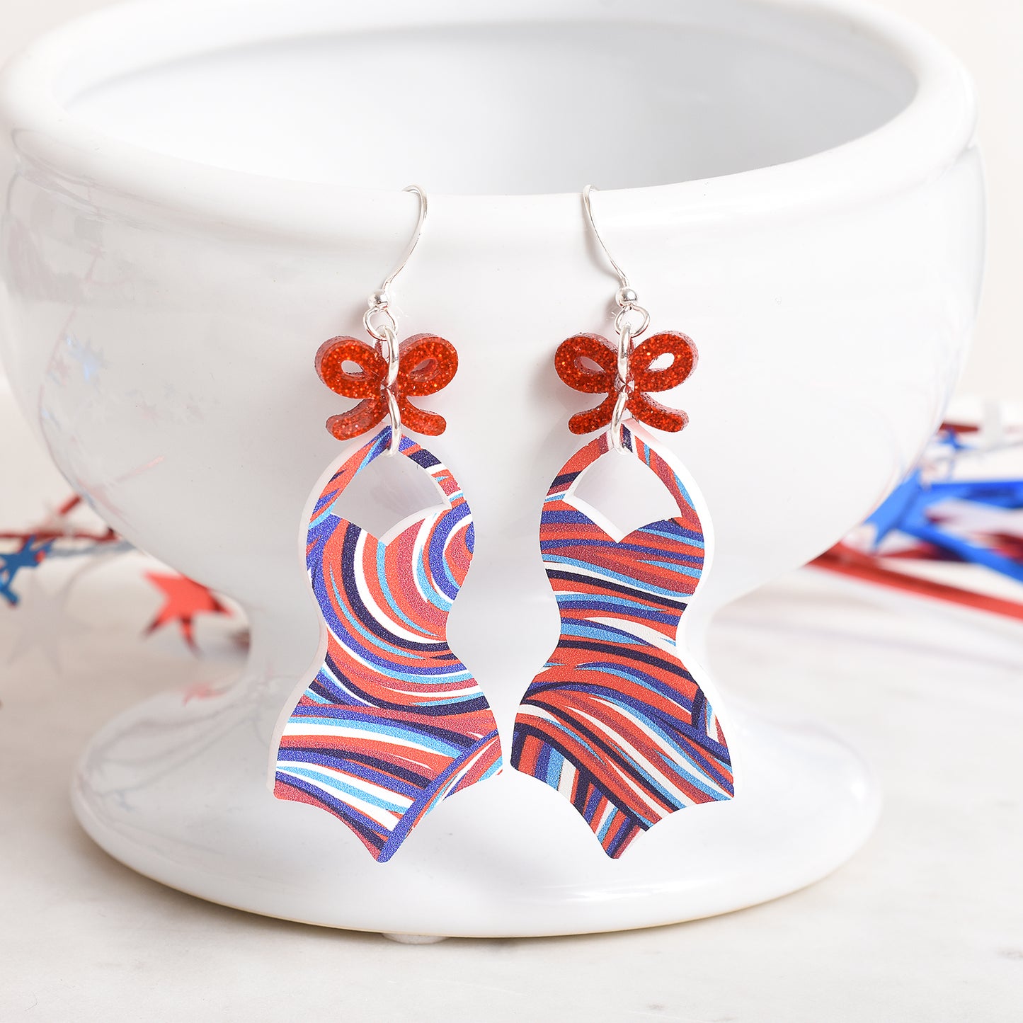 Patriotic Statement Earrings