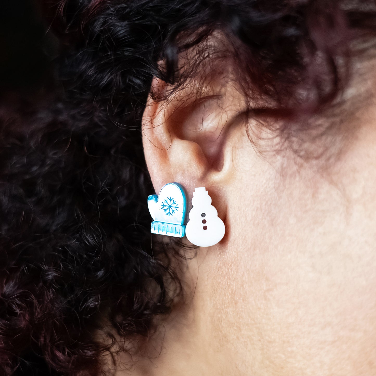 Christmas Post Earrings for Women