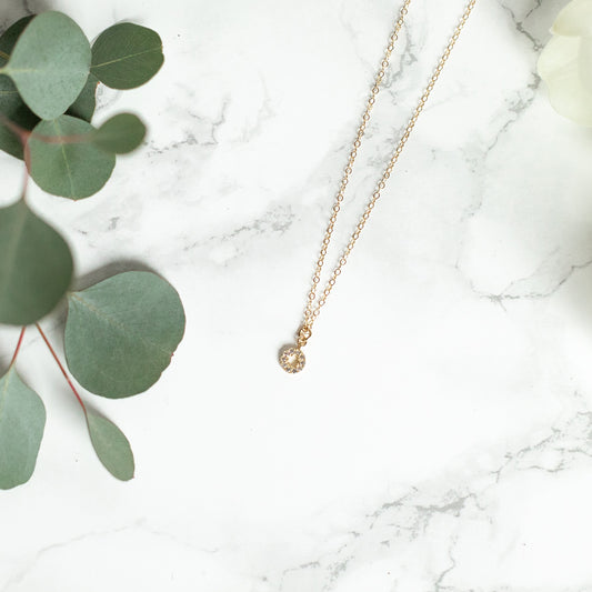 The Becki Necklace in Gold