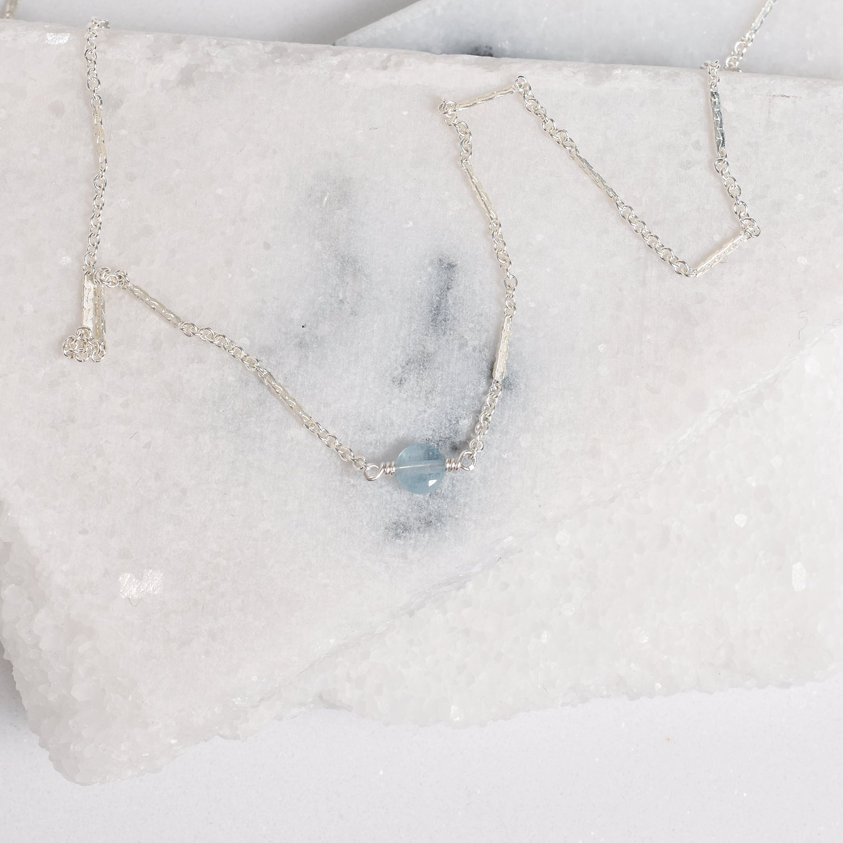 Aquamarine Necklace for Women