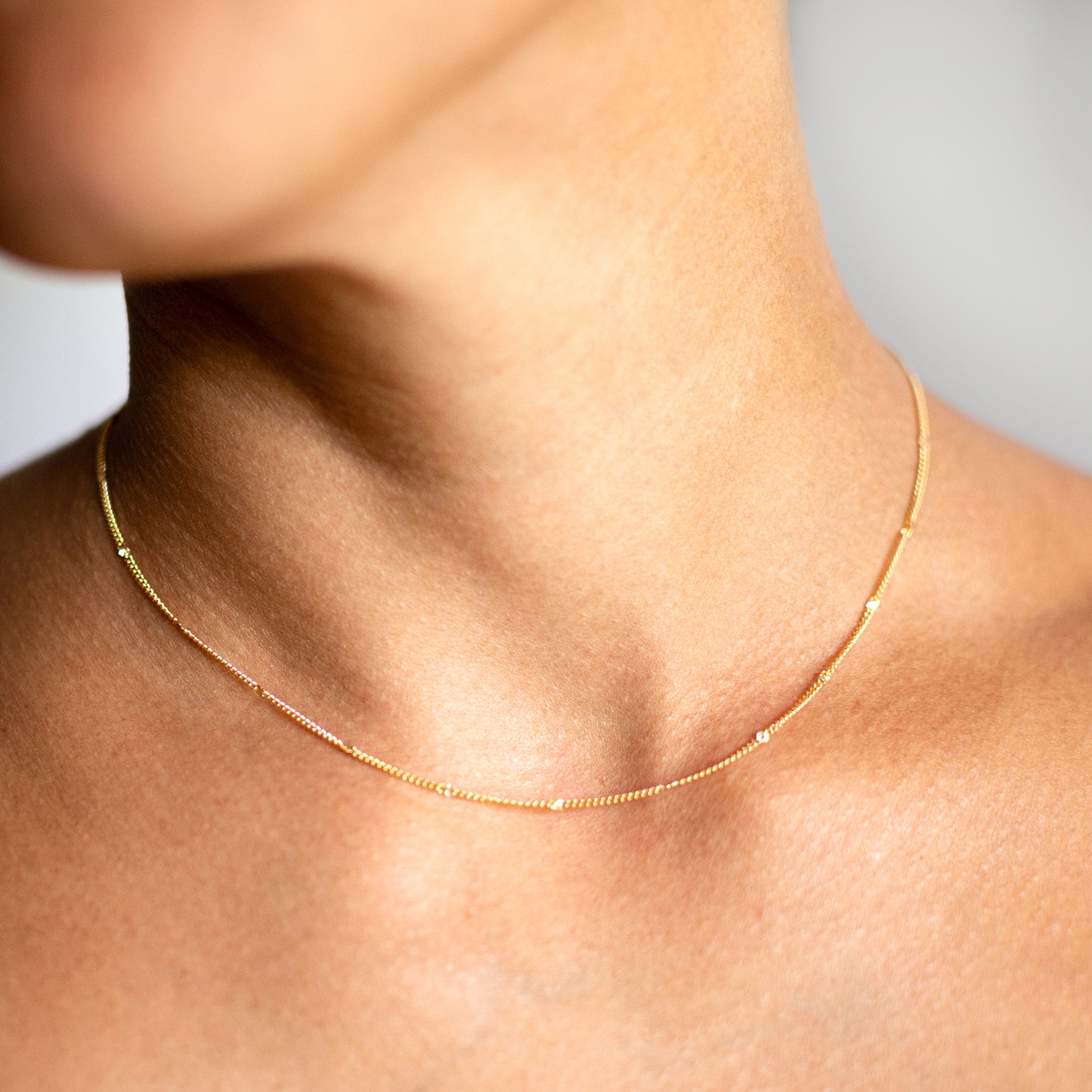 Modeled Chain Necklace