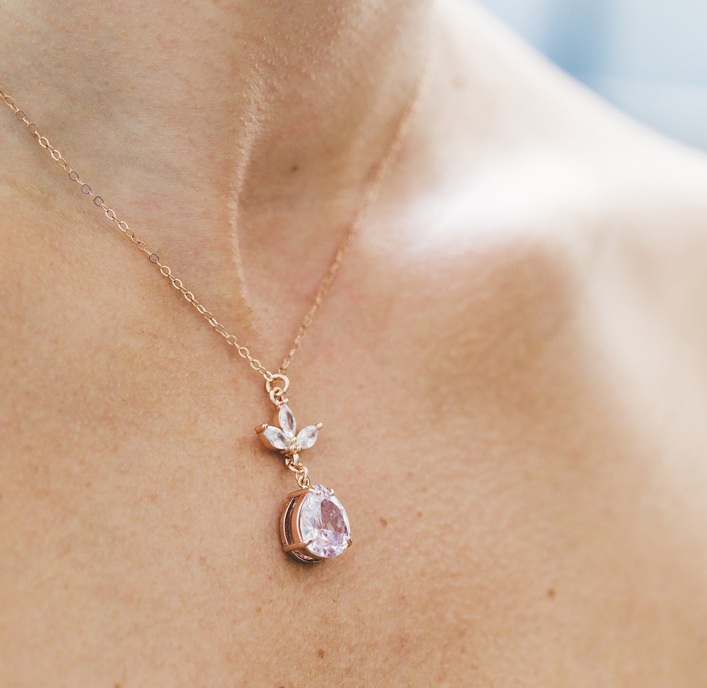 Rose Gold Bridal Jewelry