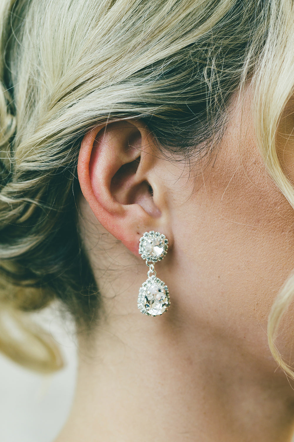 Glamorous Wedding Day Look