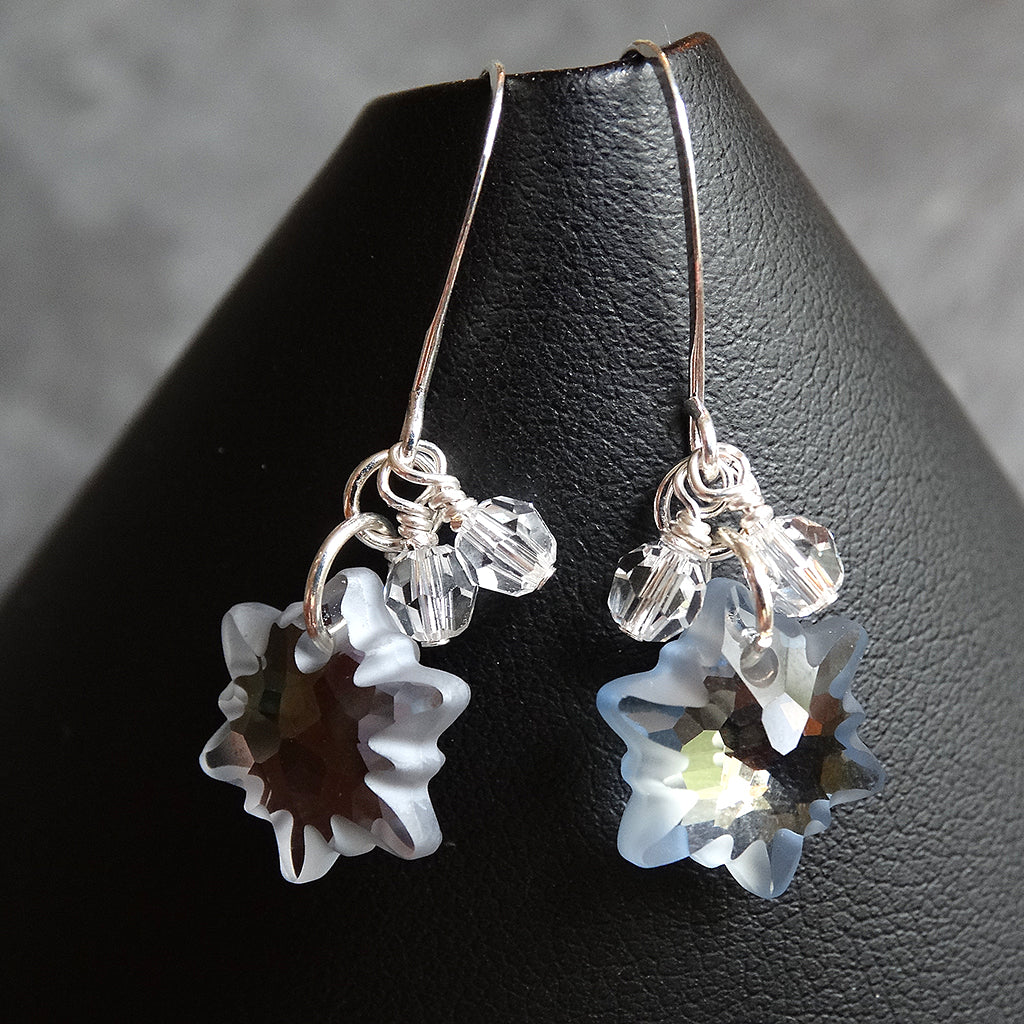 Hypoallergenic Snowflake Earrings