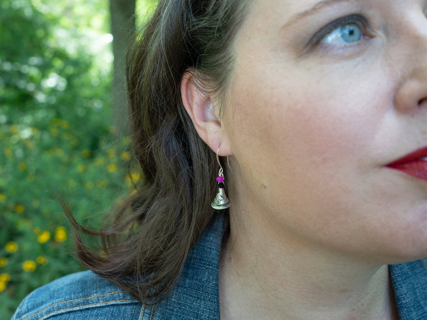 Witch Hat Earrings