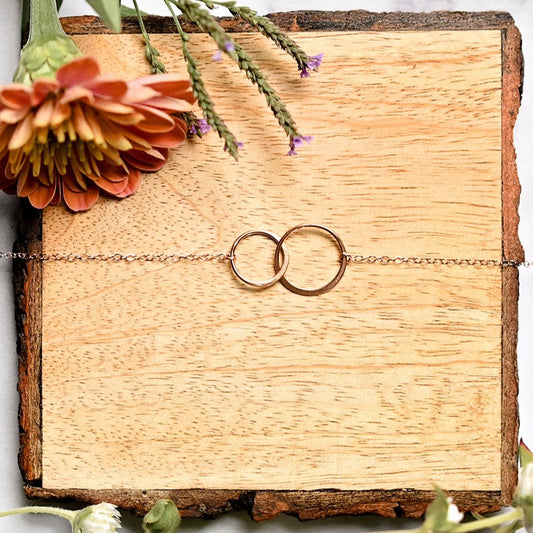 The Olivia Necklace in Rose Gold