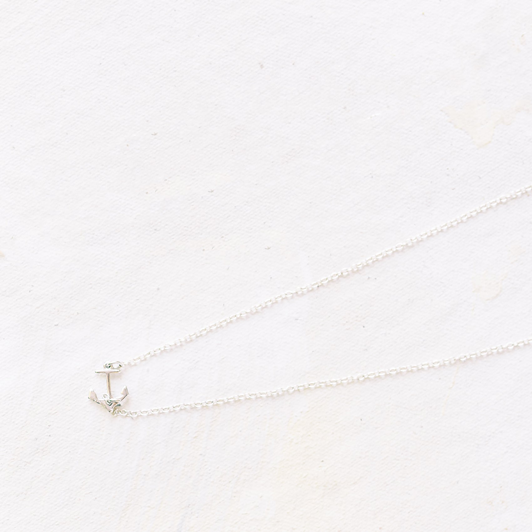 Dainty Silver Anchor Jewelry 