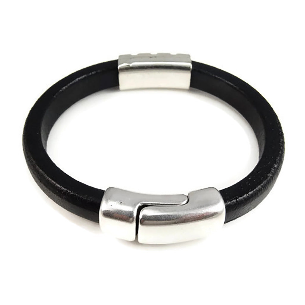 Black and Silver Bracelet