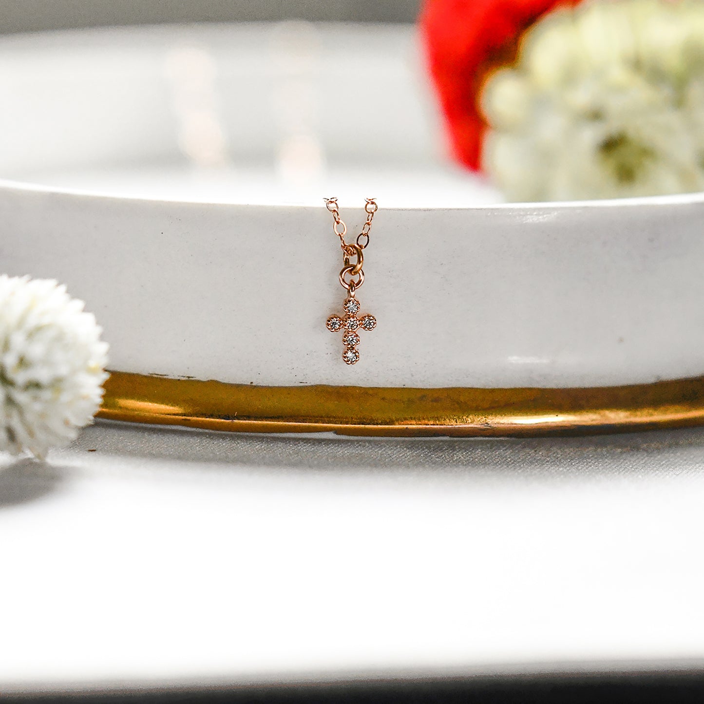 The Hope Necklace in Rose Gold