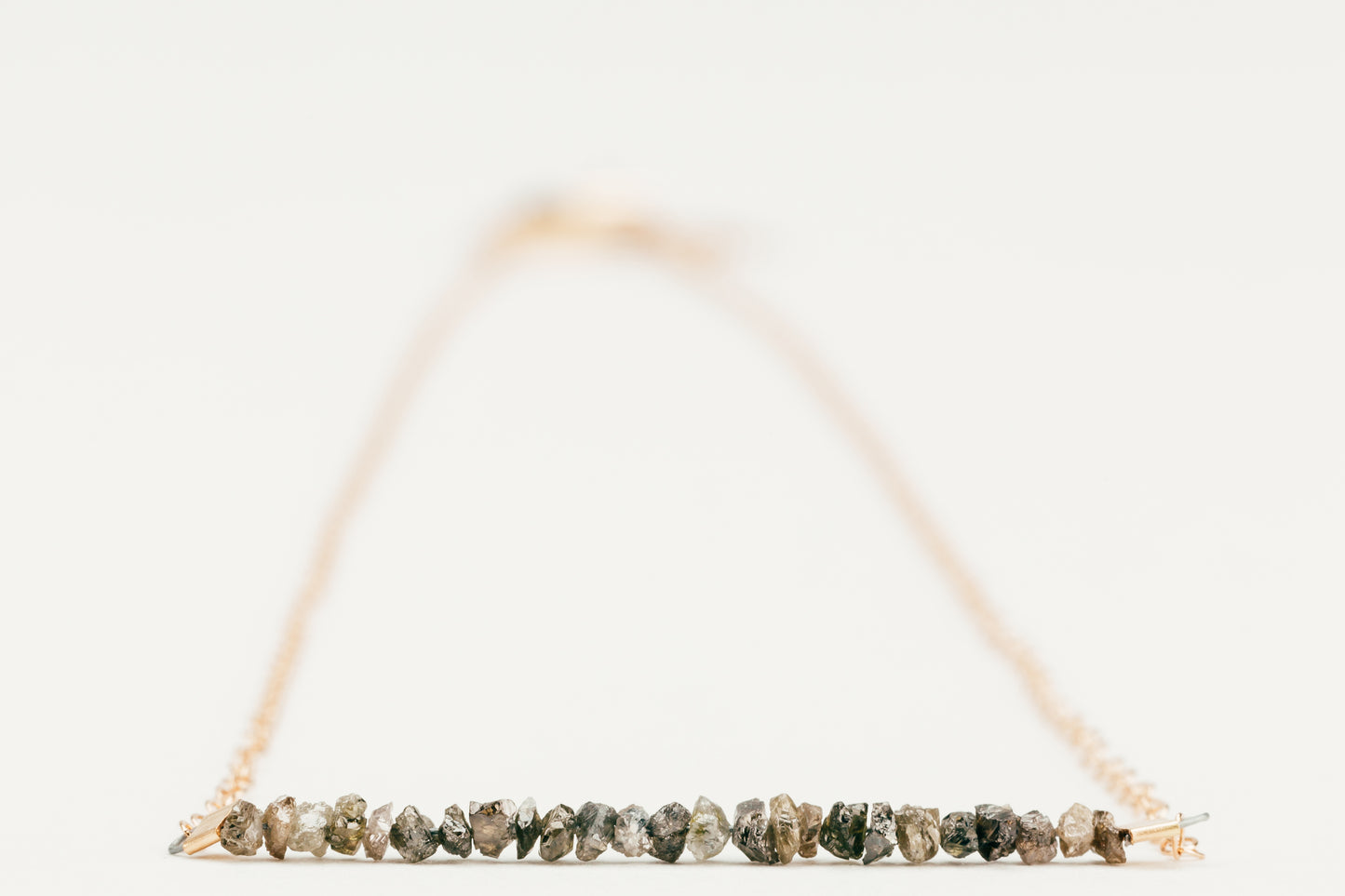 Dainty Boho Rose Gold Necklace