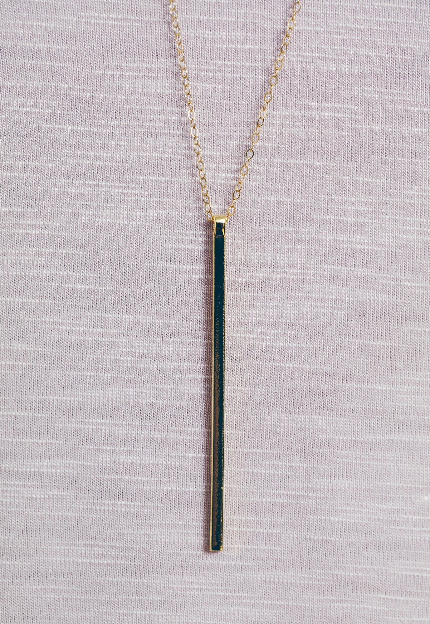 Gold Bar Necklace