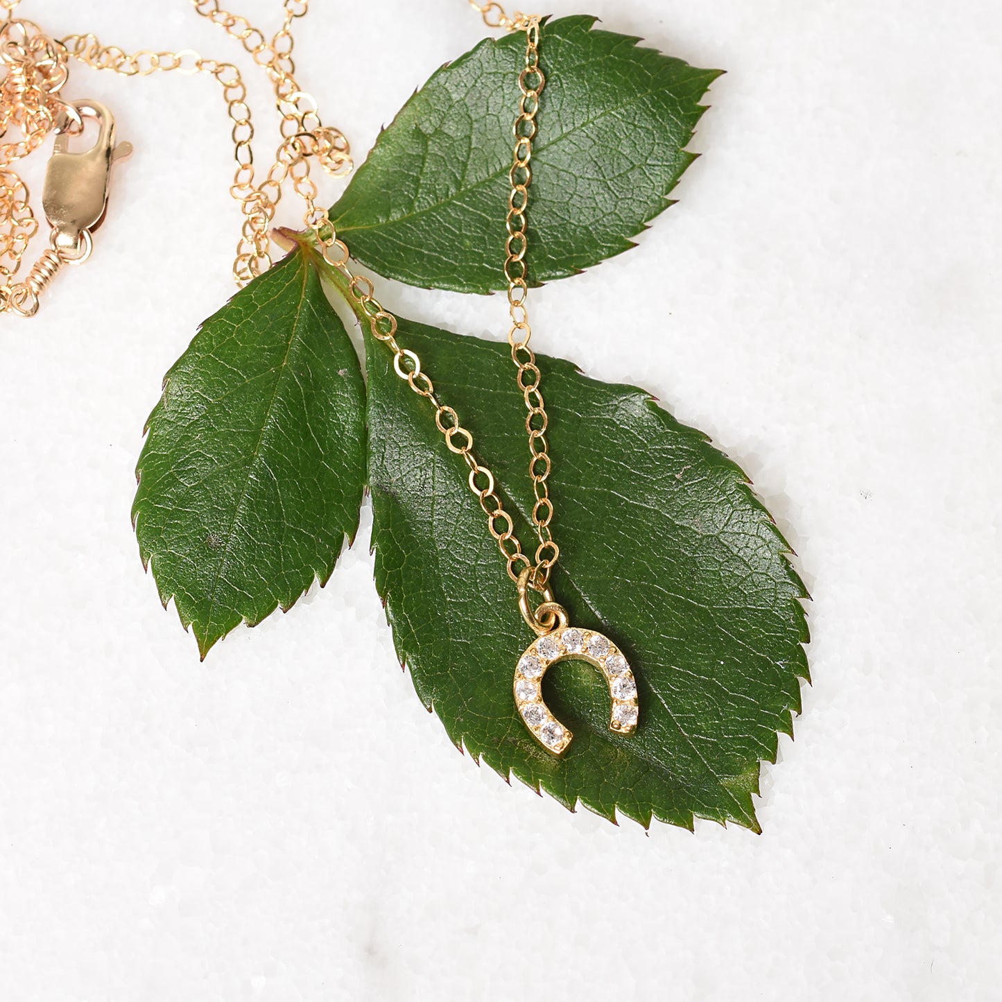 The Charlize Necklace in Gold