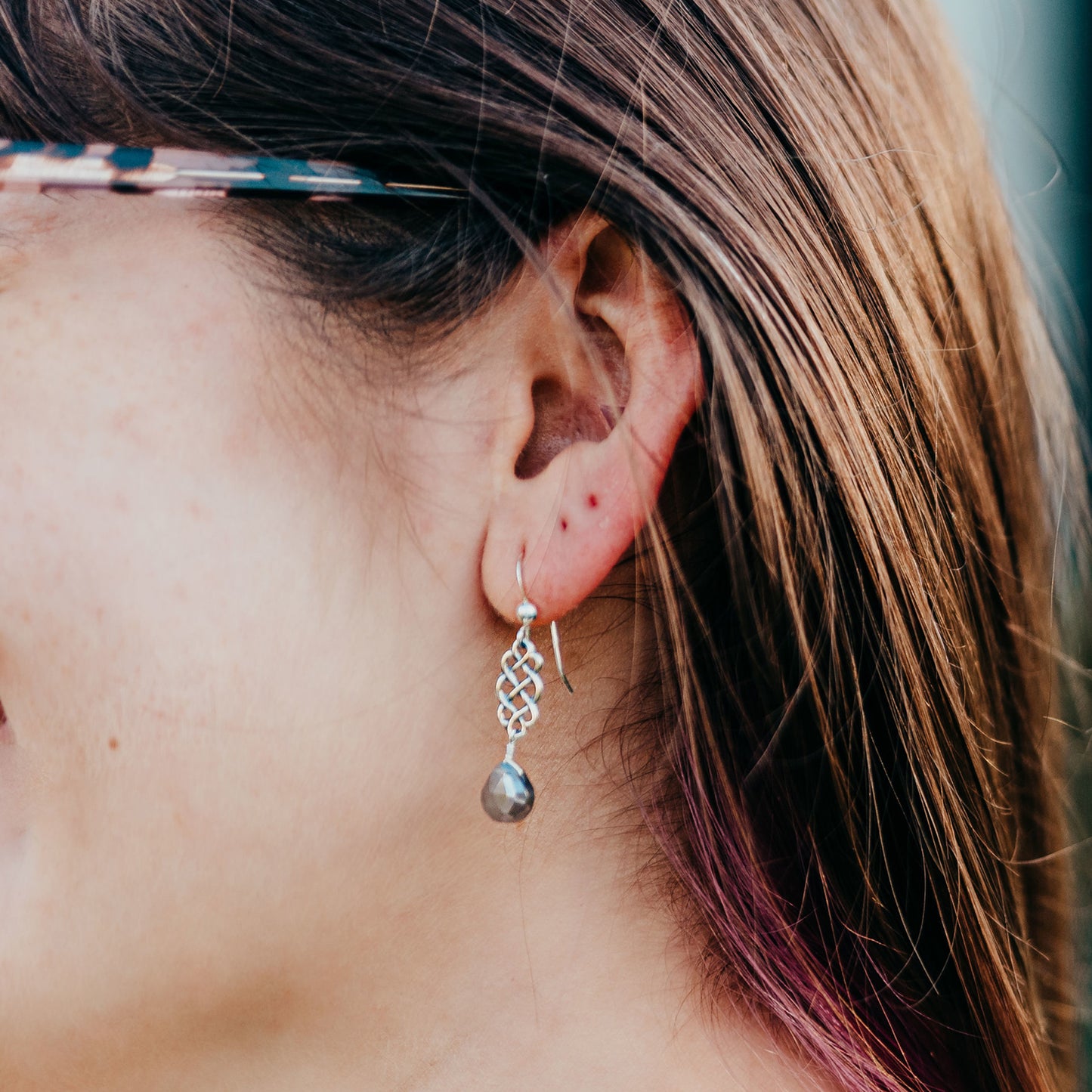 Silver Drop Earrings