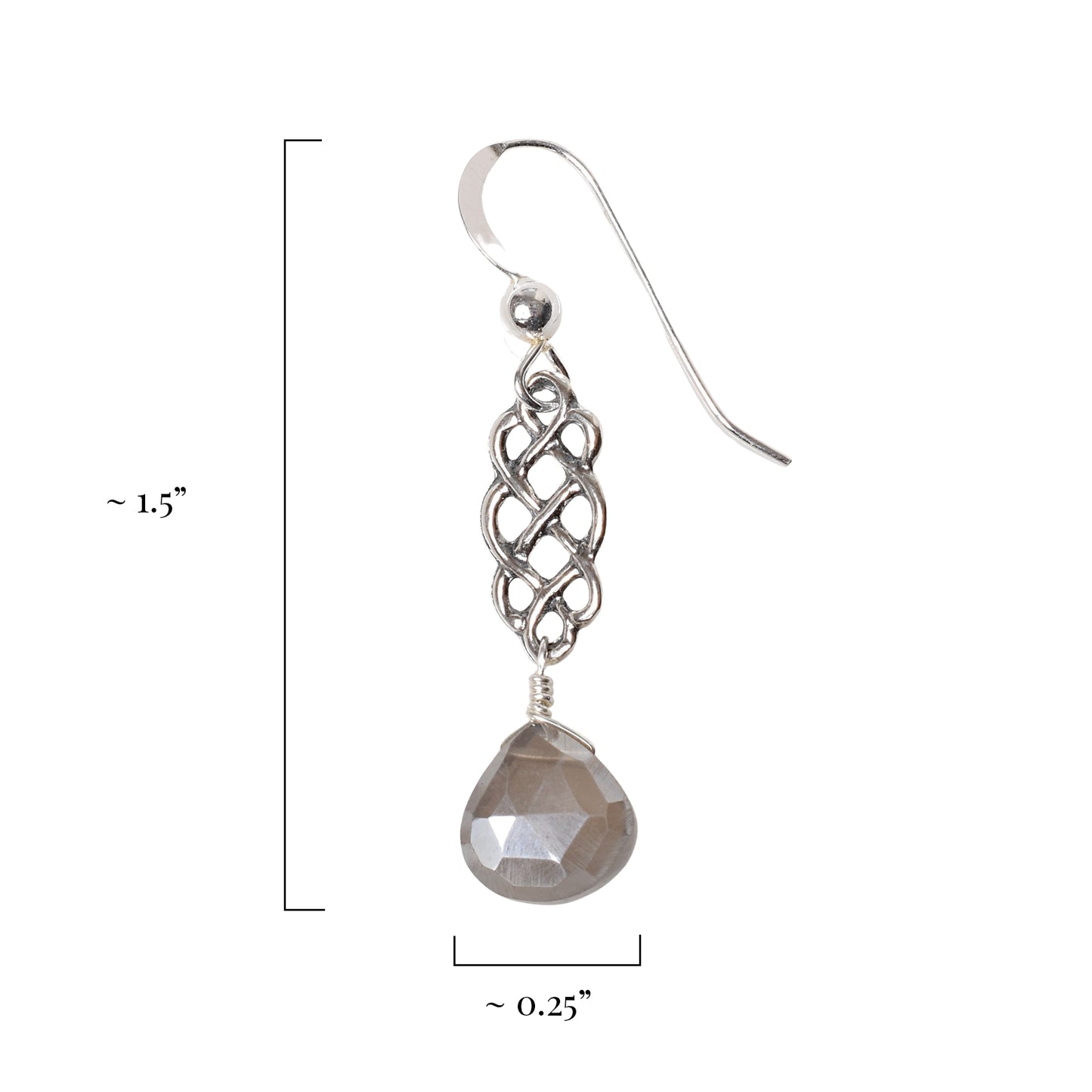 Earring length