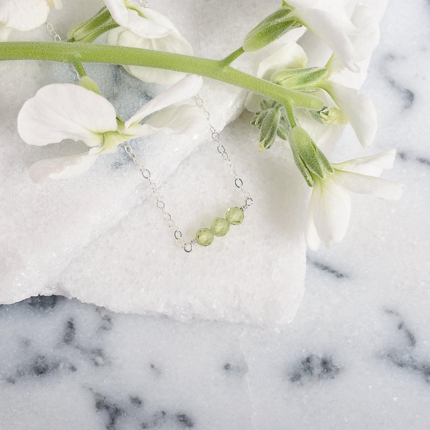 The Peridot Birthstone Necklace