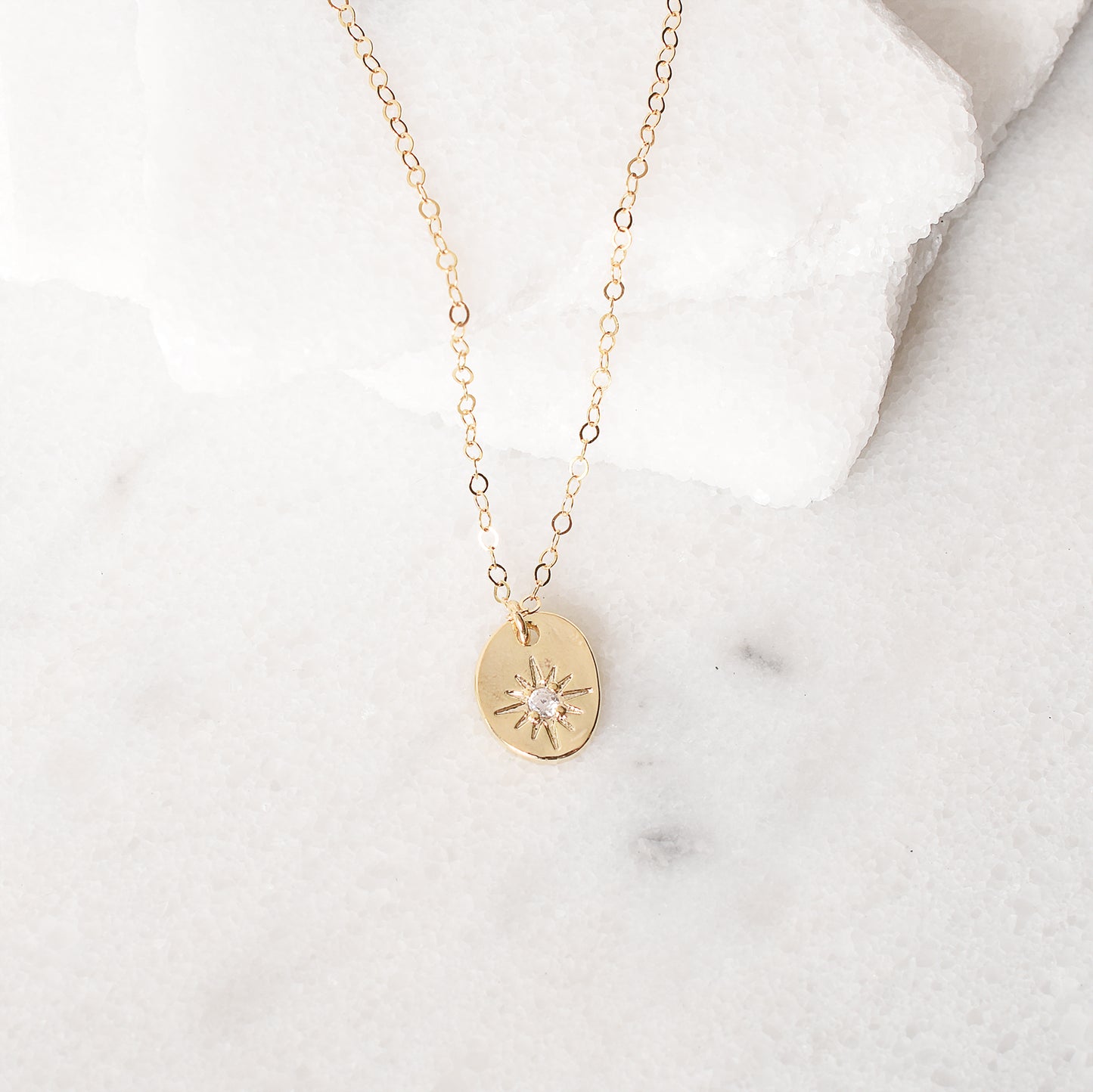 Gold Necklace Layered