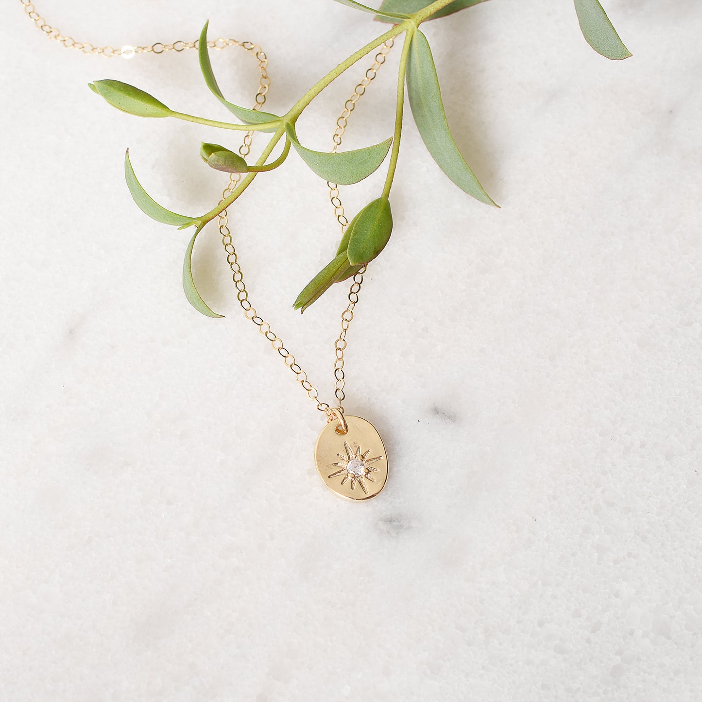 Tiny Pendant Necklace