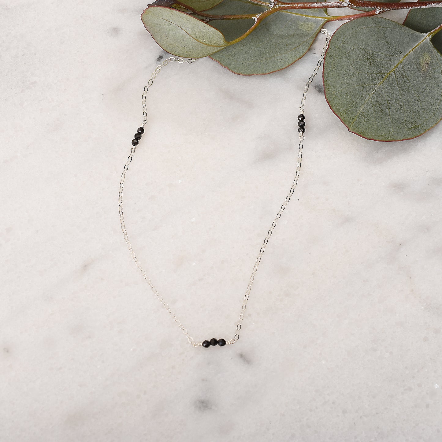 The Lark Necklace in Silver