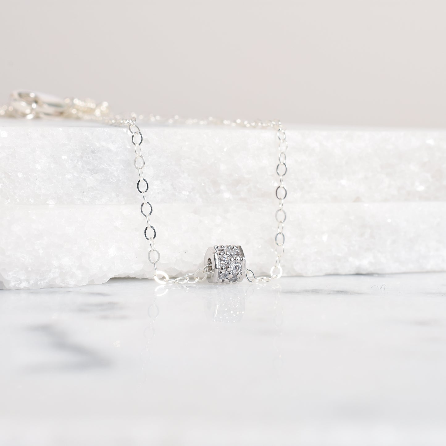 The Nina Necklace in Silver
