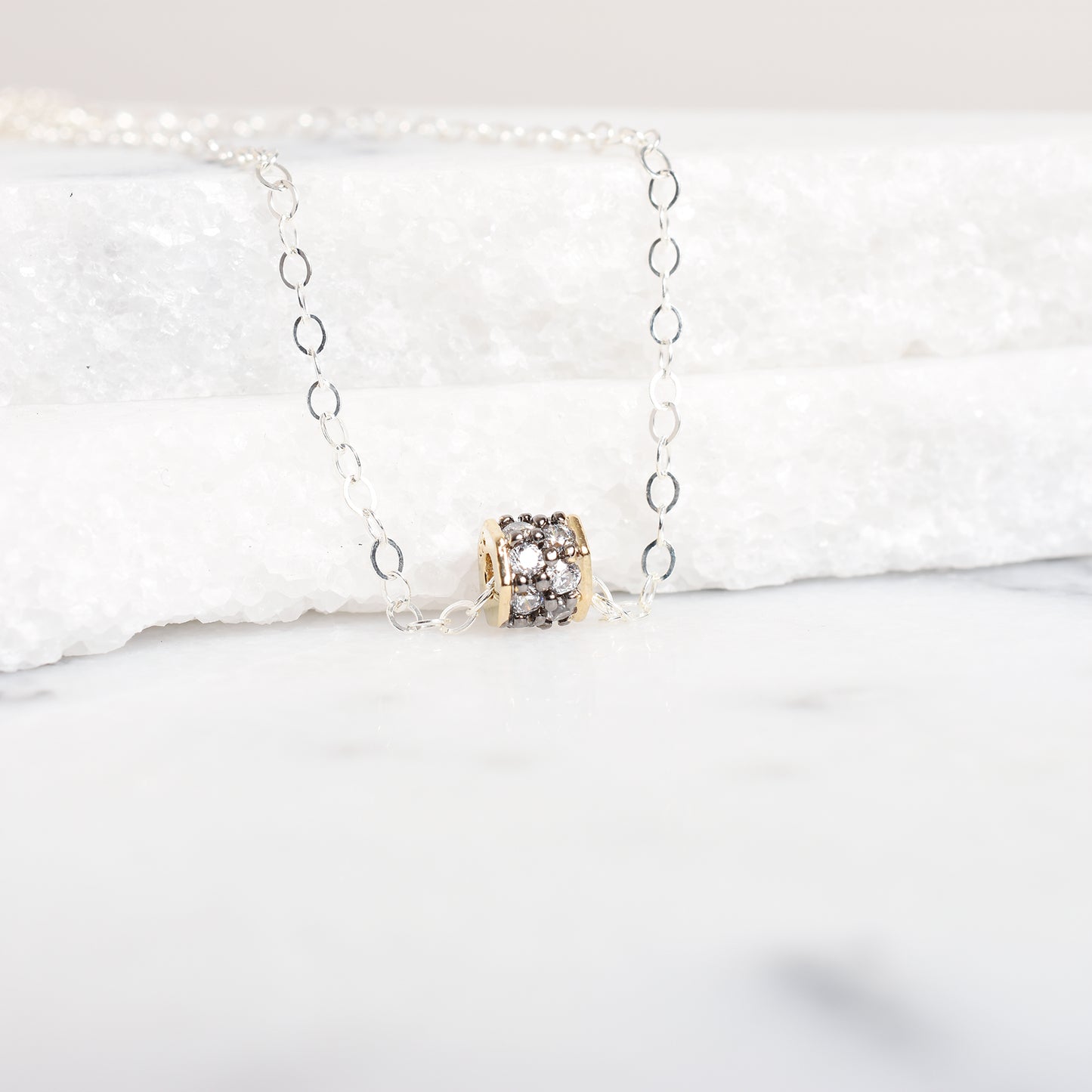 The Nina Necklace in Black