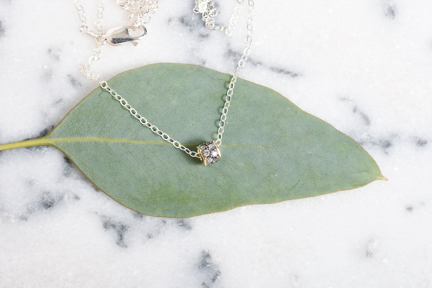 Pave Pendant Necklace