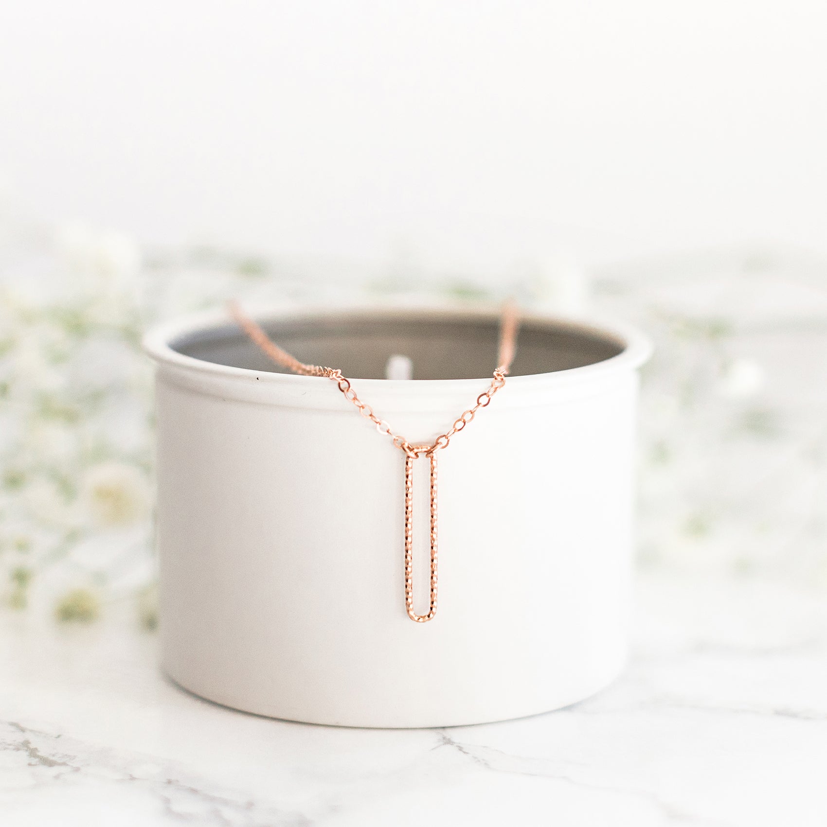 Rose gold sales robin necklace