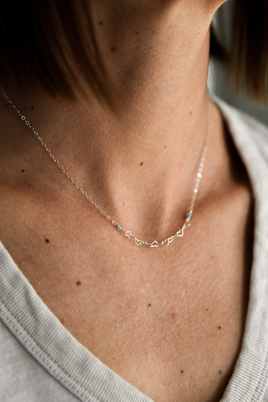 Dainty Heart Pendant Necklace