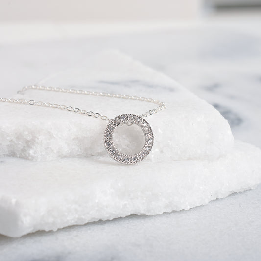 The Victoria Necklace in Silver