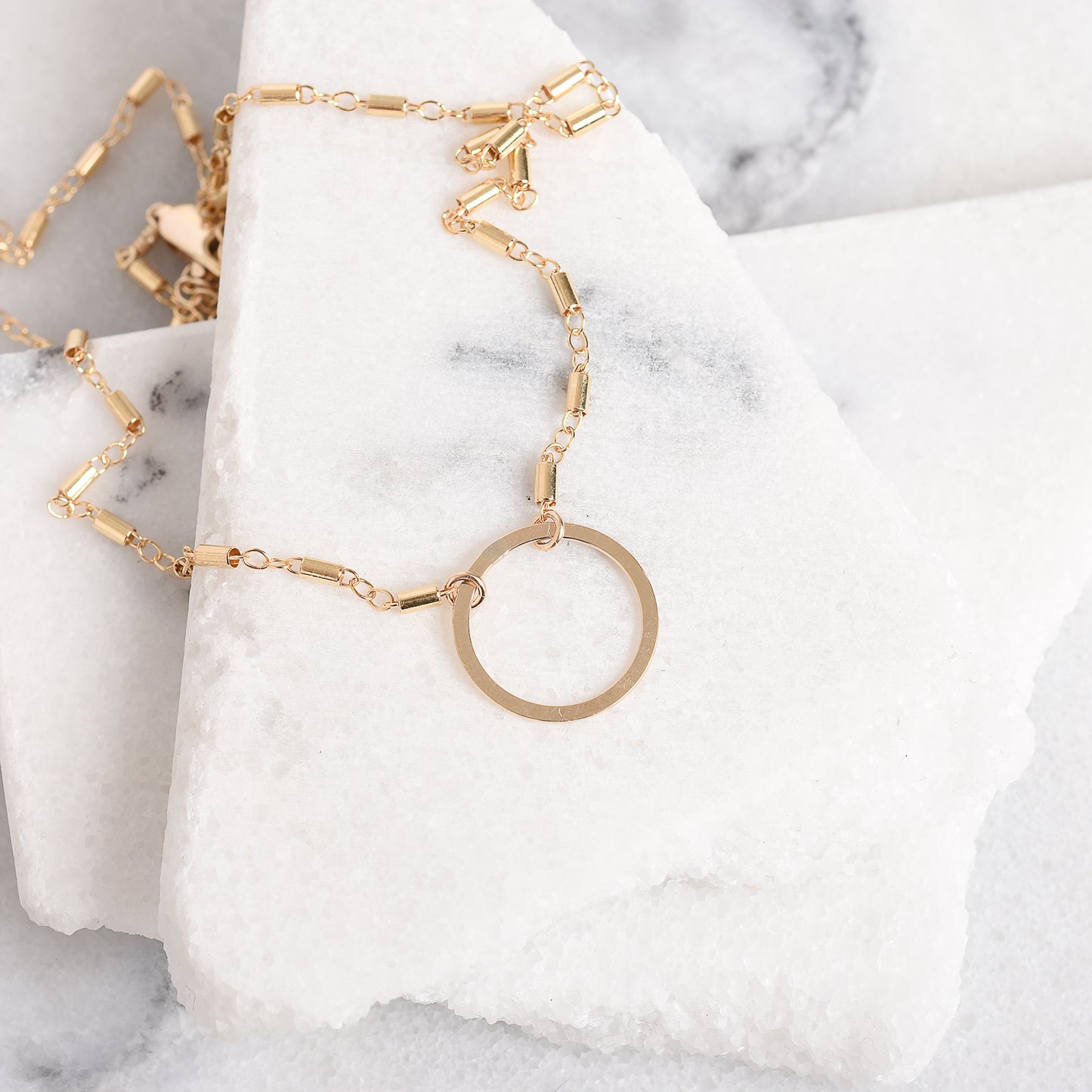 The Megan Necklace in Gold