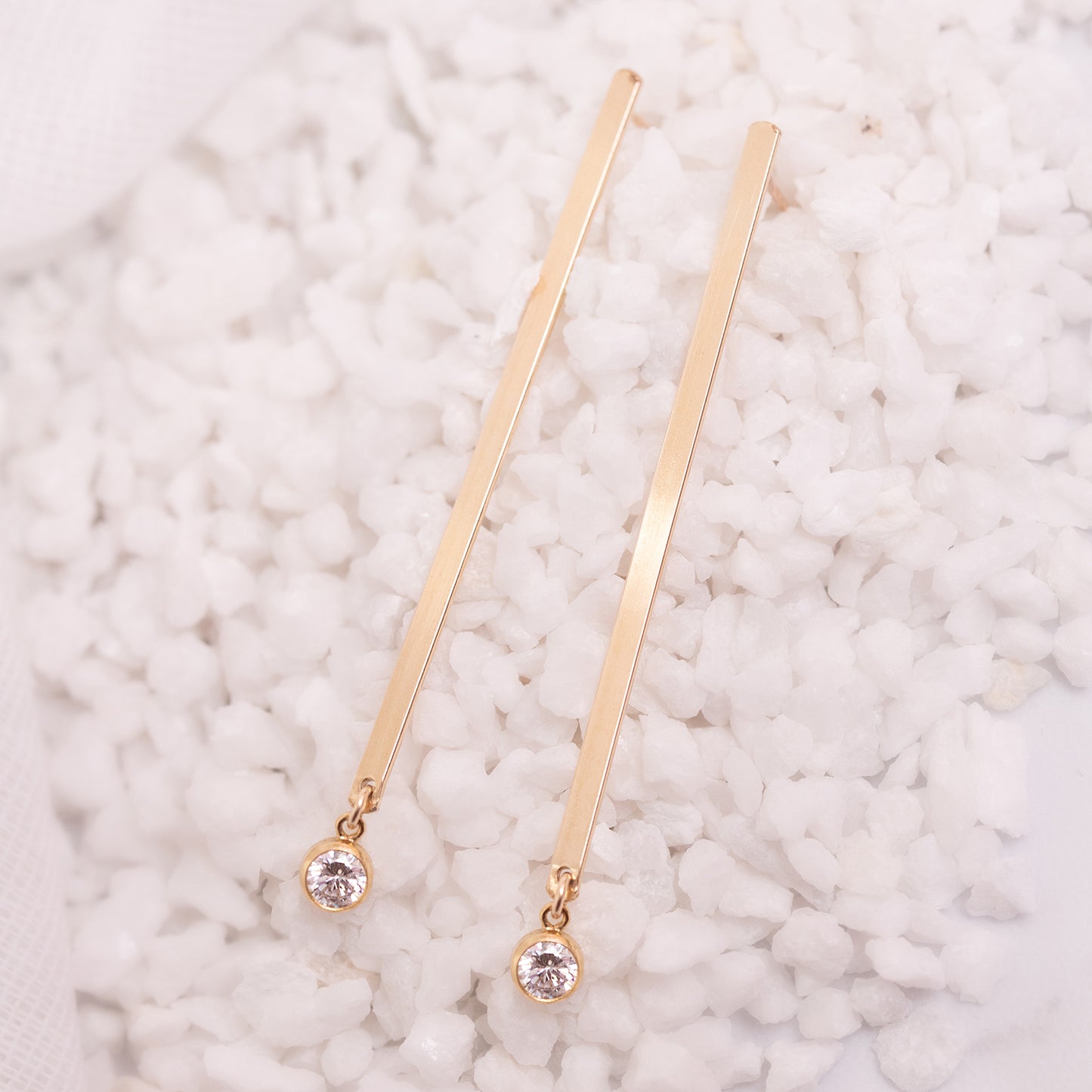 Gold Statement Earrings