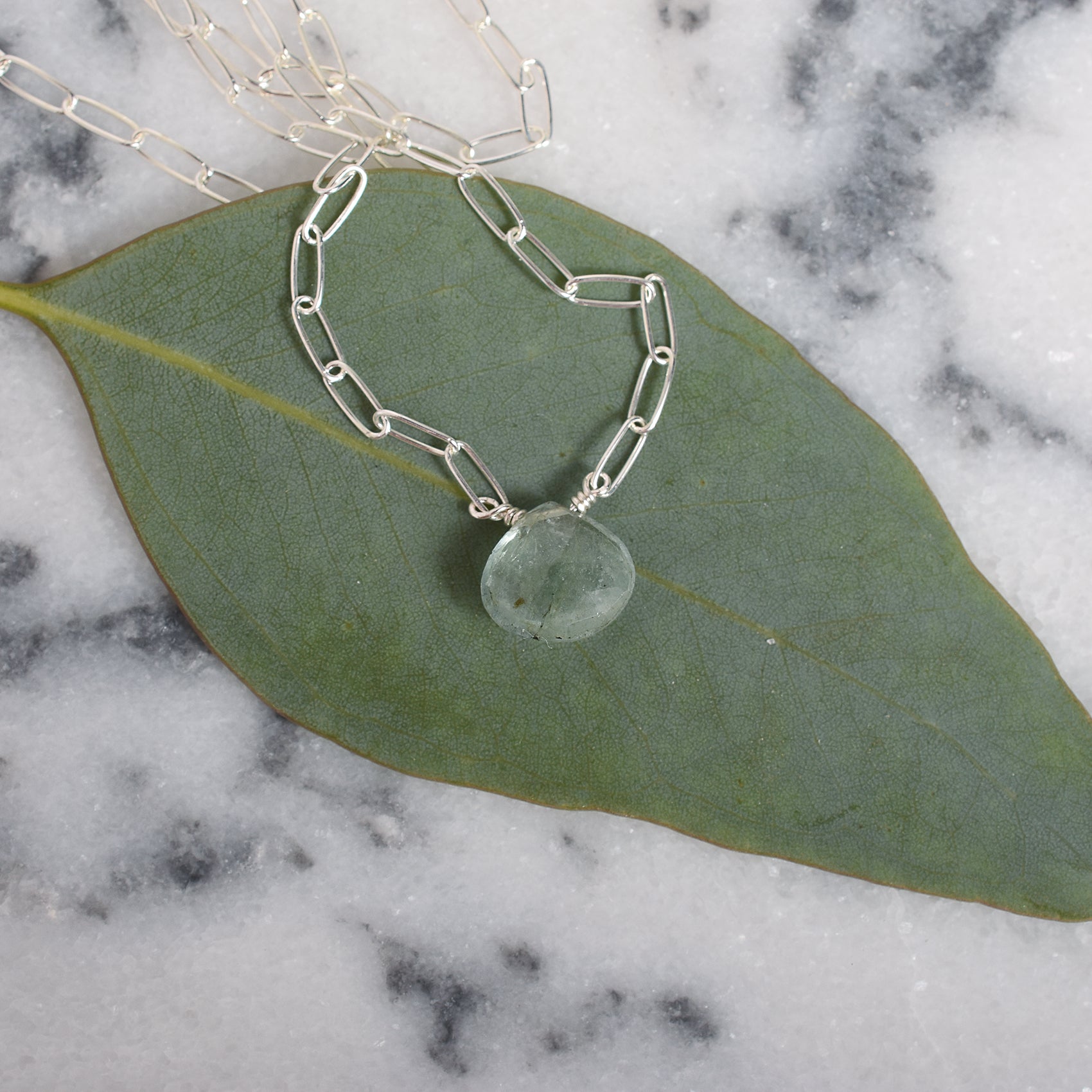 Paperclip Chain Gemstone Jewelry