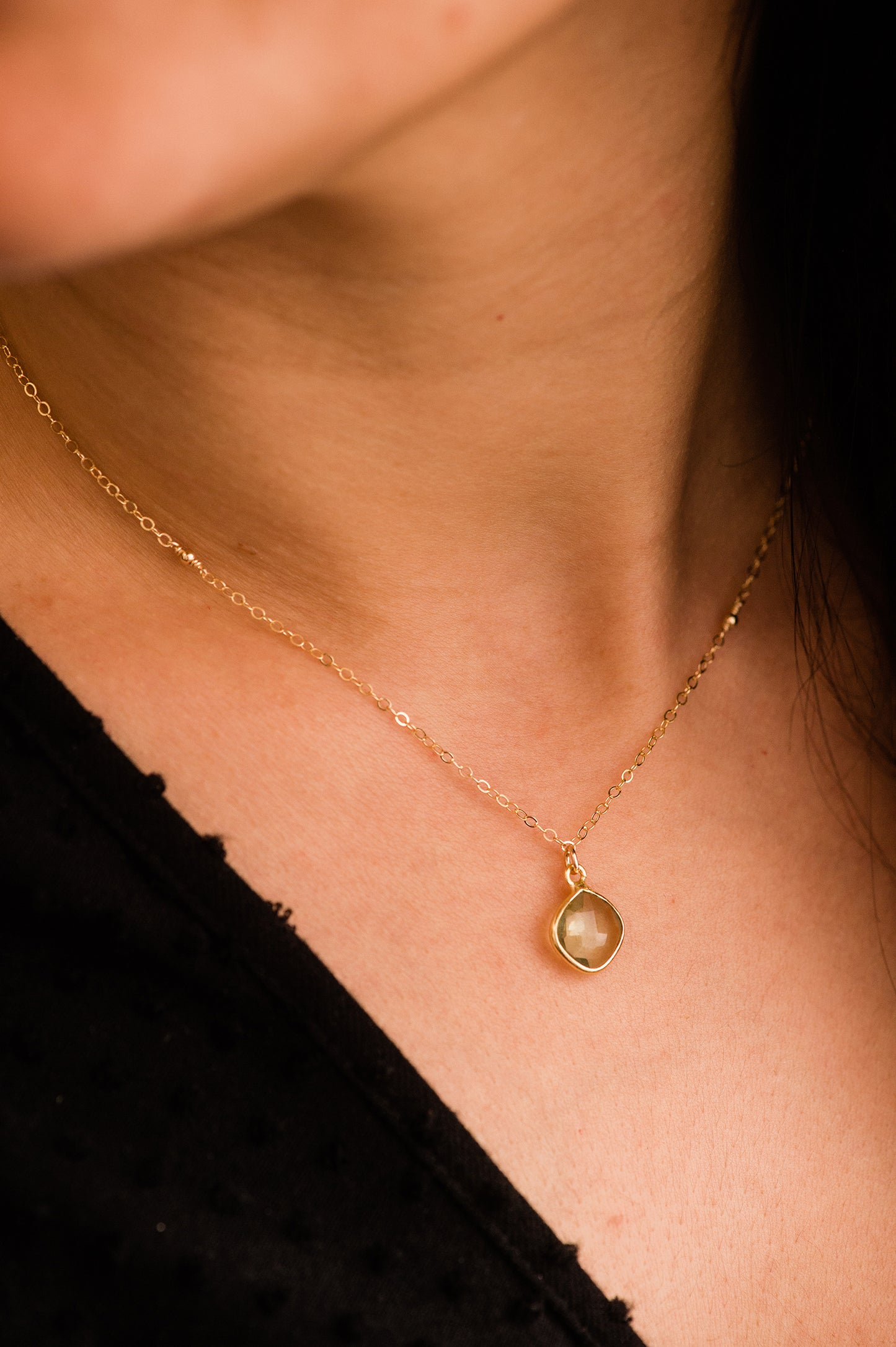 Green Pendant Necklace