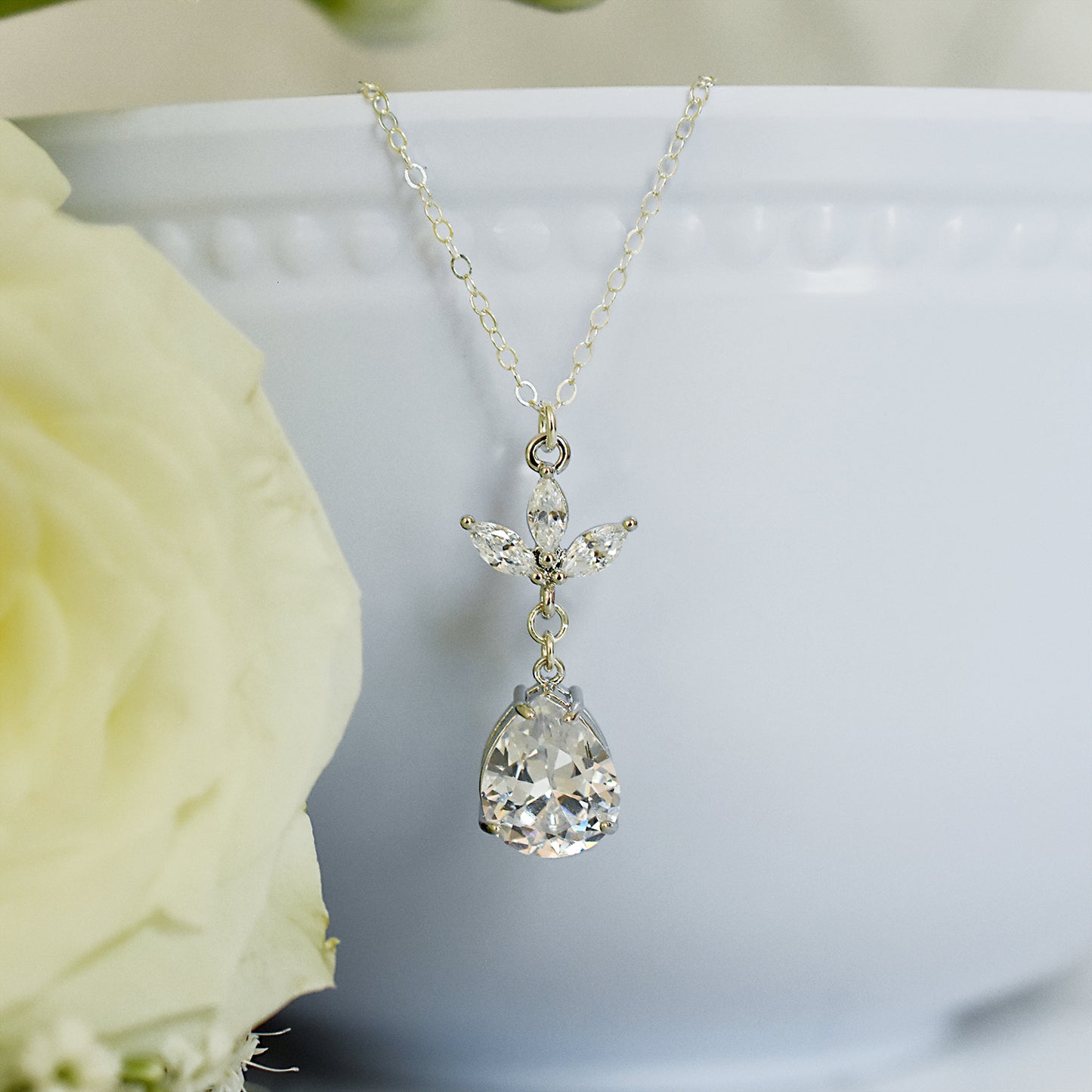 The Katherine Necklace in Silver