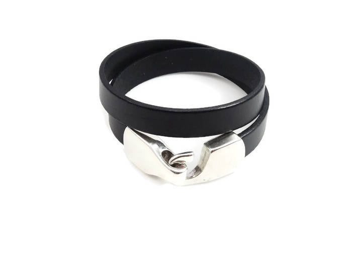 Stackable Leather Bracelet