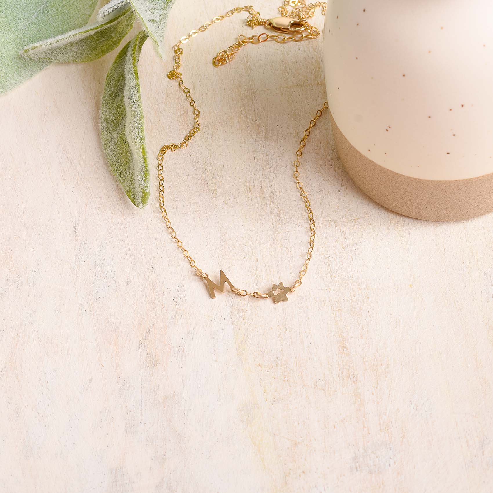 Two Link Gold-Filled Necklace 