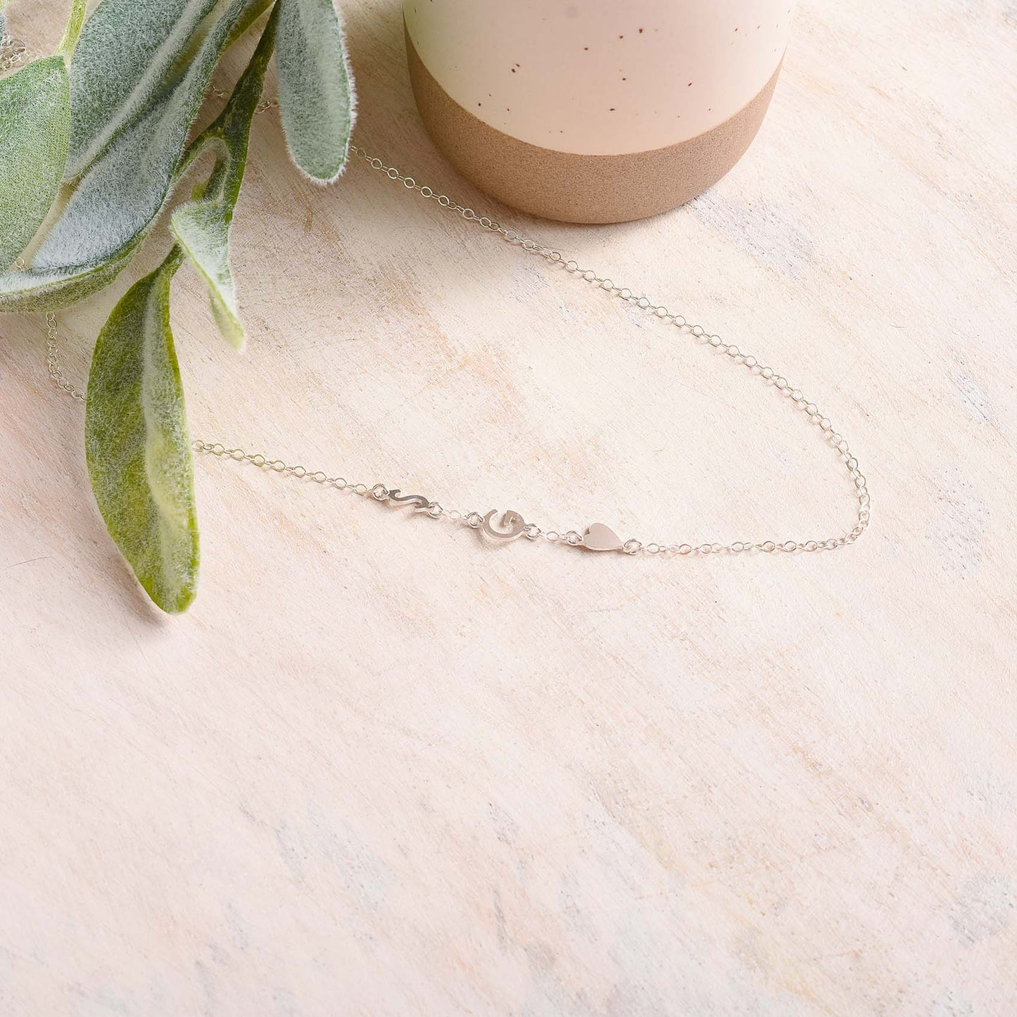 Kids' Initials, Sentimental Jewelry Gift for Mom