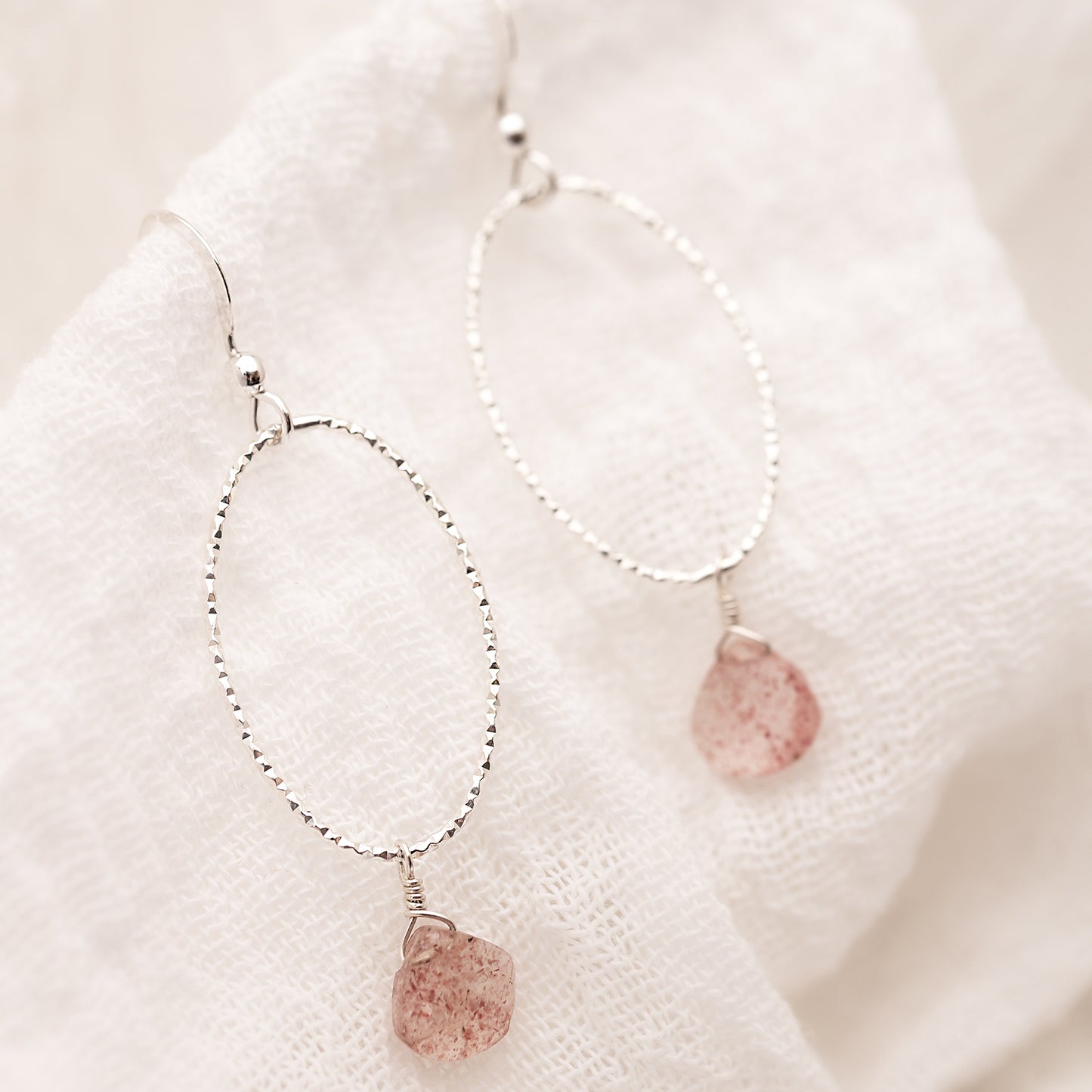 Strawberry Quartz Jewelry