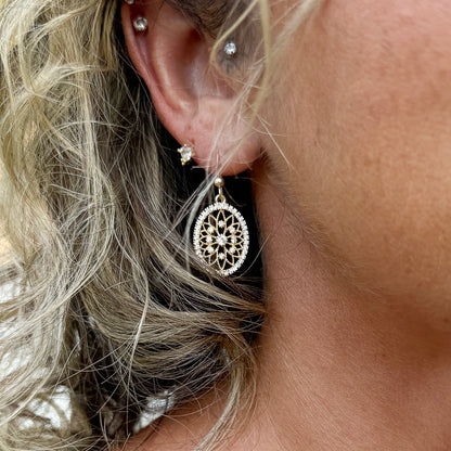 The Bette Earrings in Gold