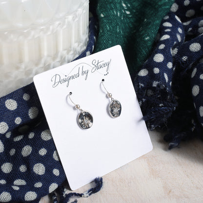 The Drew Earrings in Silver