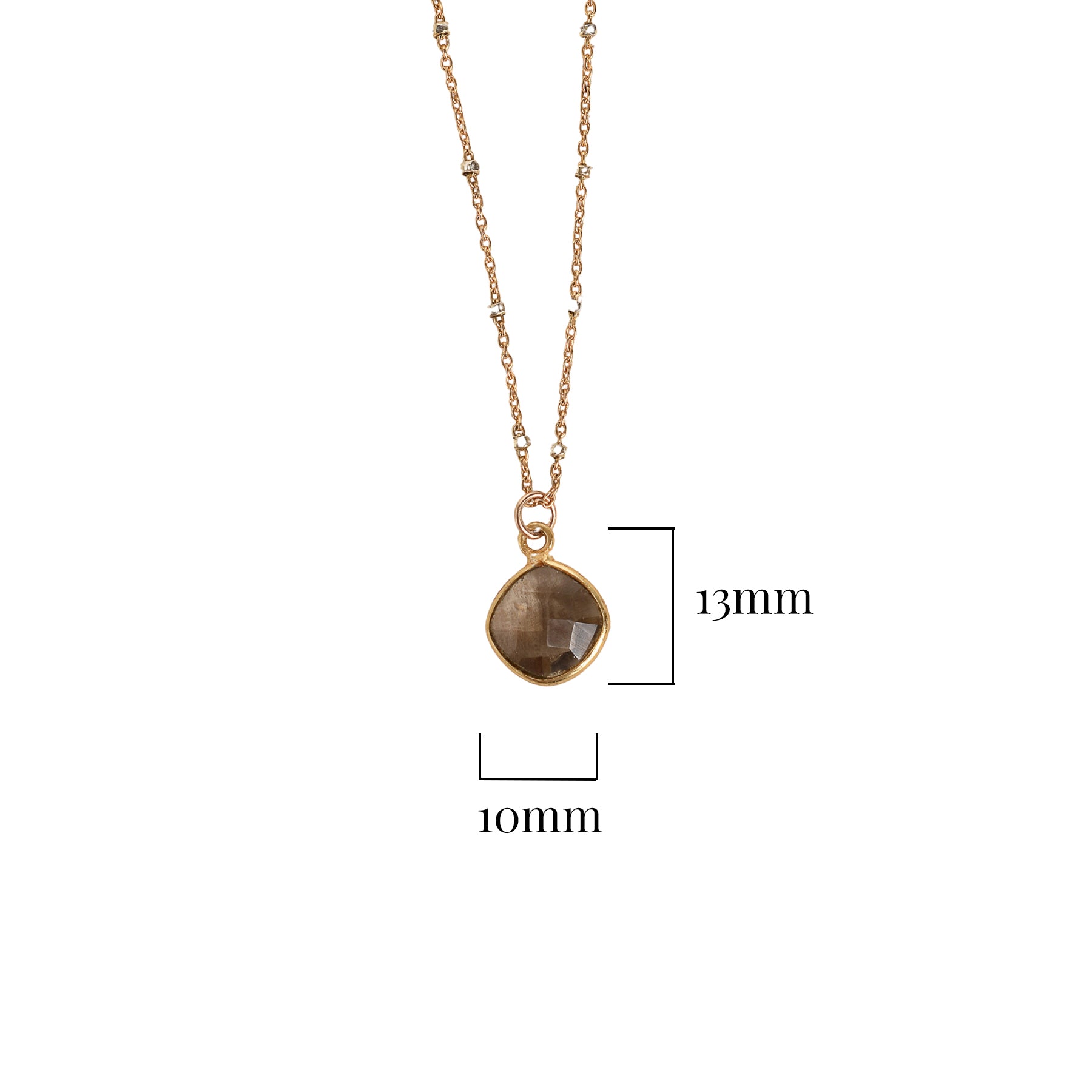 Height and width of pendant