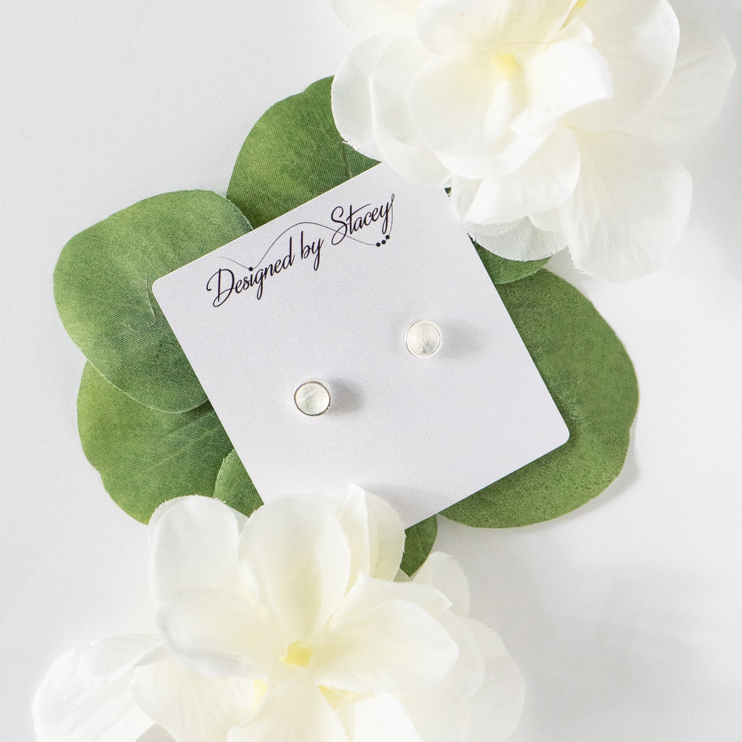 The Lana Earrings in Moonstone