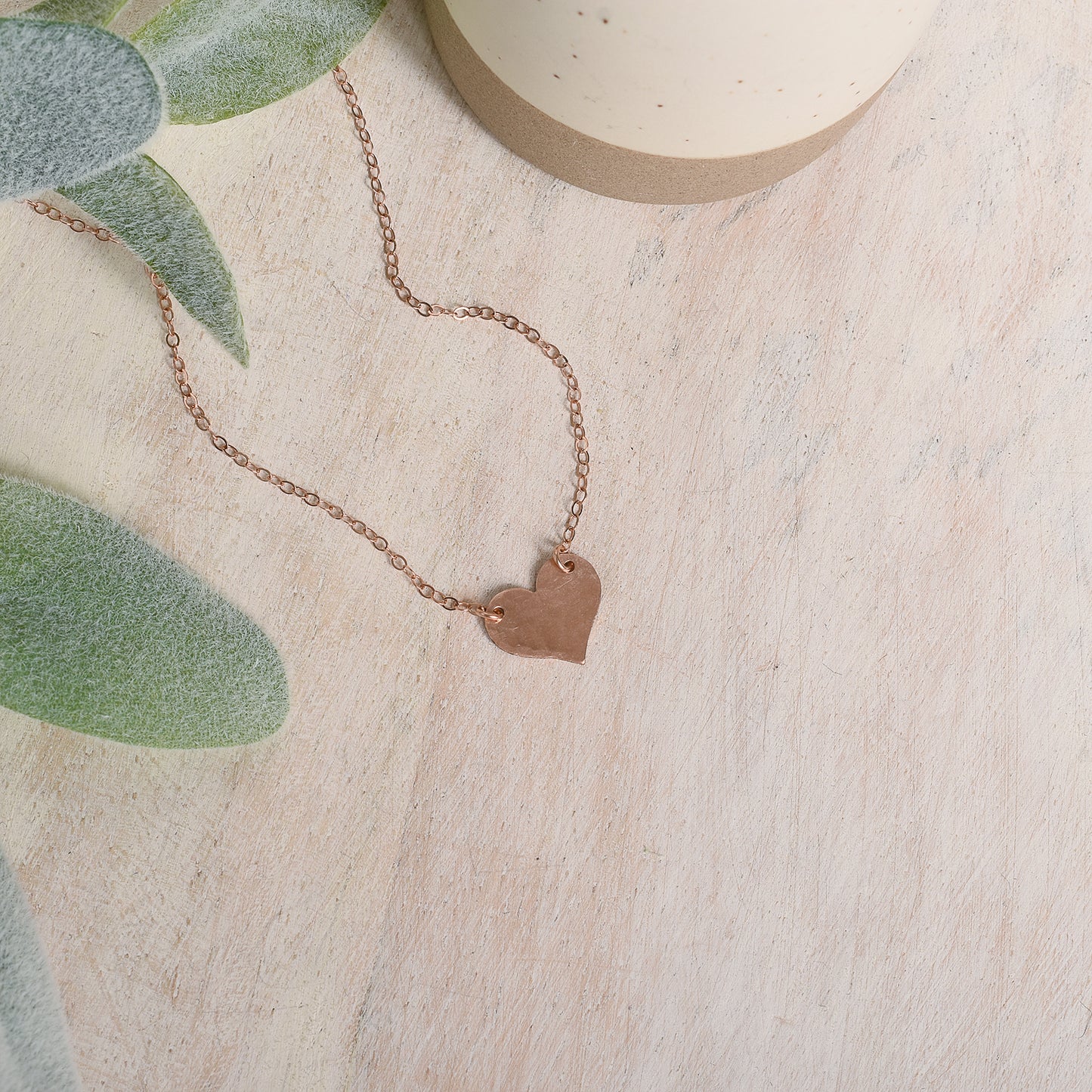 The Mary Necklace in Rose Gold