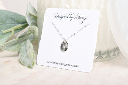 The Drew Necklace in Silver