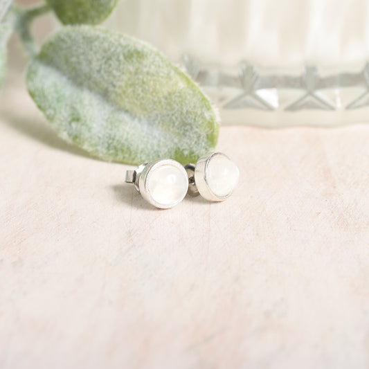 The Lana Earrings in Moonstone