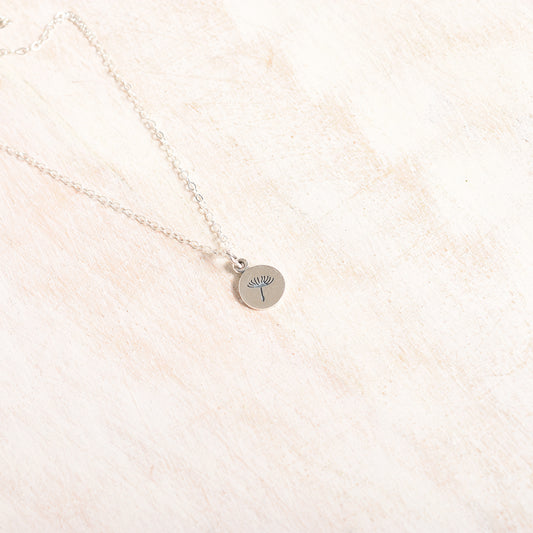 Dandelion Wishes Pendant Necklace in Small