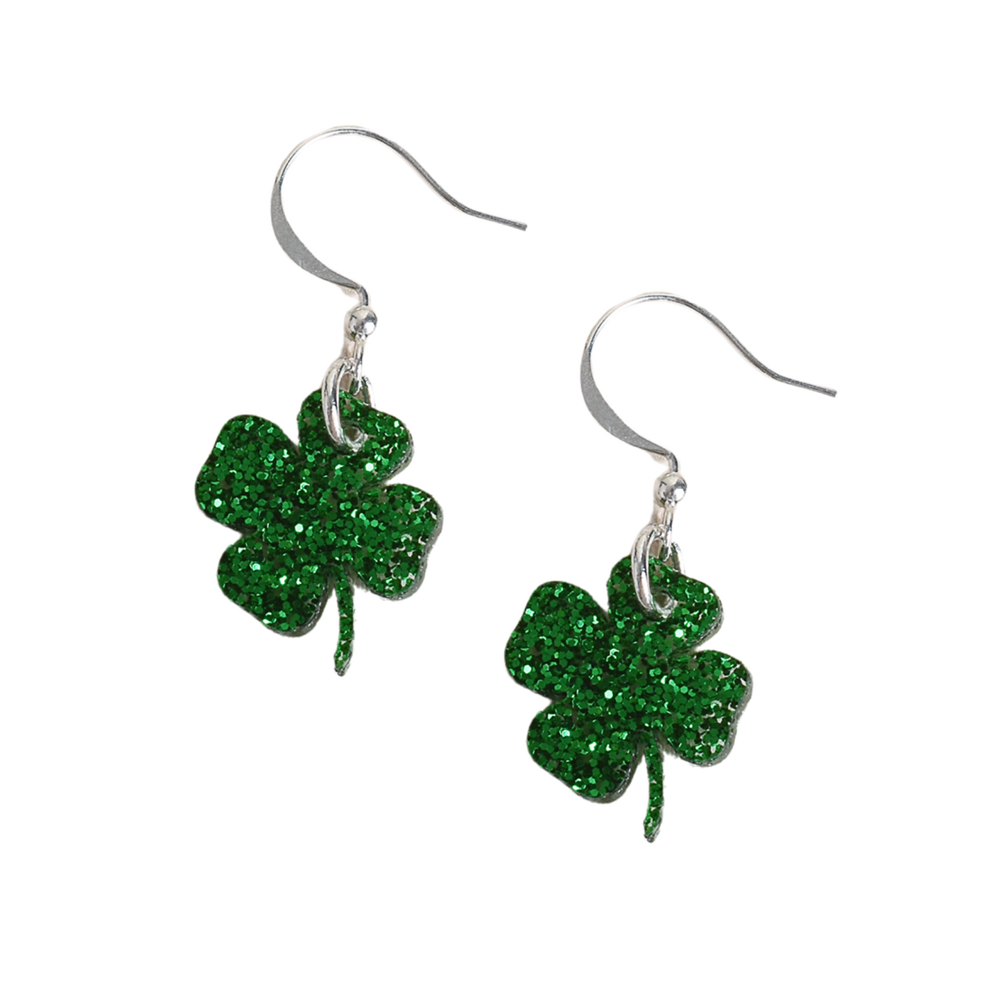 Dangly Shamrock Earrings