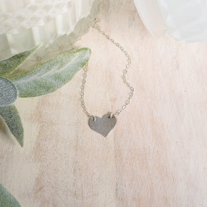 The Mary Necklace in Silver